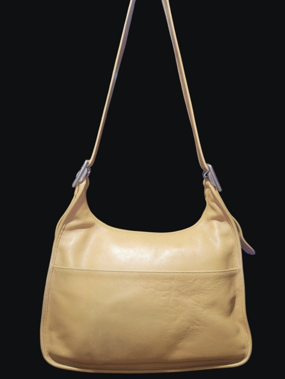 Coach Legacy Y2K Crescent Flap Hobo (Style #9718) 2002 Camel Color - Picture 2 of 10